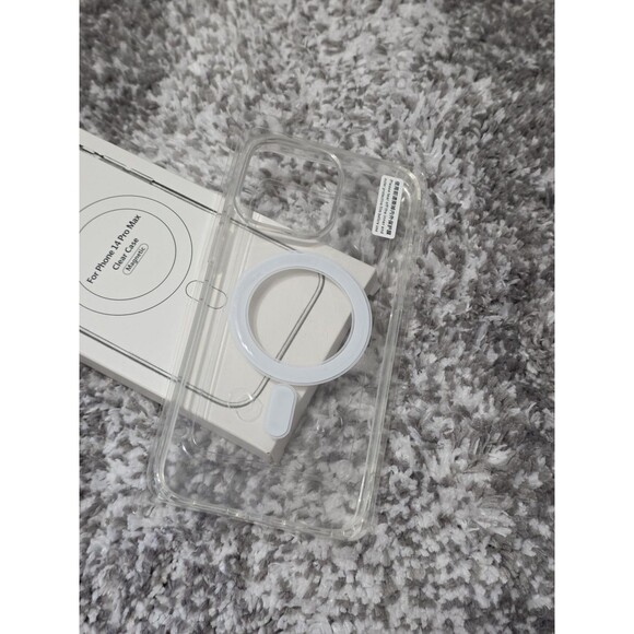 Magnetic Clear Case for iPhone 14 Pro Max